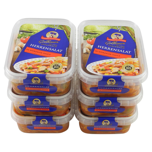 Spreew�lder Herrensalat von Gol�ener - 6er Set (6 Packungen � 200 g)