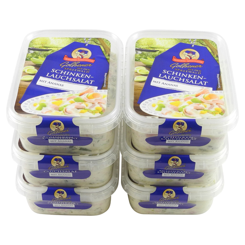 Schinken-Lauch-Salat von Gol�ener - 6er Set (6 Packungen � 200 g)