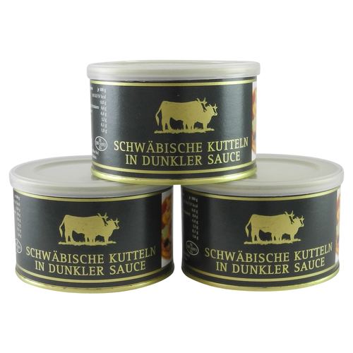 Schw�bische Kutteln in dunkler Sauce von der BESH 3er Pack (3 Dosen � 400 g)