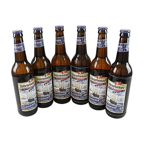 St�rtebeker Pilsener - norddeutsch herb (6 Flaschen � 0,5 l / 4,9 % vol.)