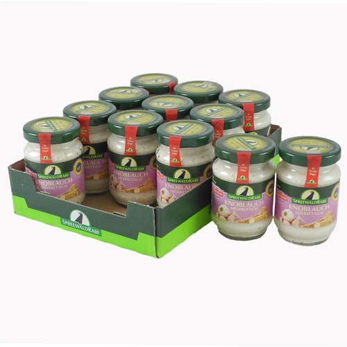 Knoblauchmeerrettich von Spreewald-Rabe 12er Set (12 Gl�ser � 100 g)