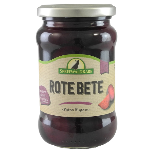 Rote Bete Kugeln von Spreewald-Rabe (370 ml Glas)