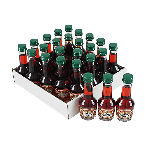 Spreewlder Saure Kirsche Likr von der Mosterei Jank - 24er Pack (24 x 2 cl / 16 % vol.)