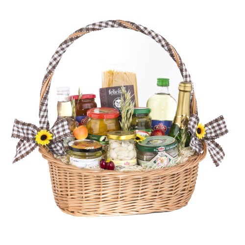 Pr�sentkorb Spreew�lder Herbstlaub