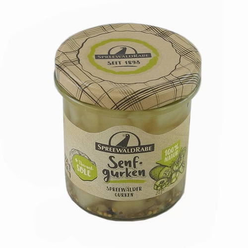 Premium Senfgurken von Spreewald-Rabe (330 g)