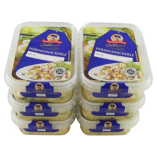 Spreew�lder Heringsh�ckerle mit Ei von Gol�ener - 6er Set (6 Packungen � 200 g)