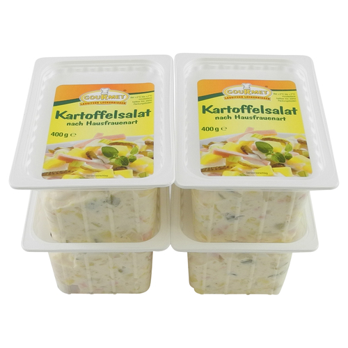 Kartoffelsalat von Gourmet - 4er Set (4 Packungen � 400 g)