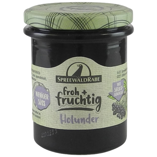 Holunder Fruchtaufstrich von Spreewald-Rabe (225 g)