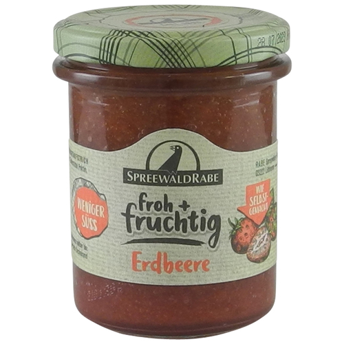 Erdbeere Fruchtaufstrich von Spreewald-Rabe (210 g)