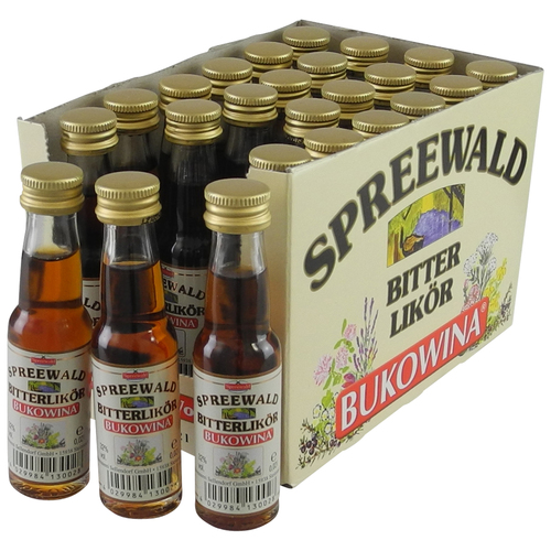 Spreew�lder Bukowina - Bitterlik�r 24er Pack (24 x 2 cl / 32 % vol.)