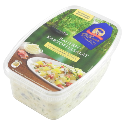 Bauernkartoffelsalat mit Mayo und Speck von Gol�ener (0,7 kg)
