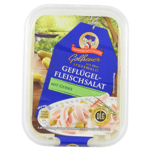 Gefl�gel-Fleischsalat mit Gurke von Gol�ener (200 g)