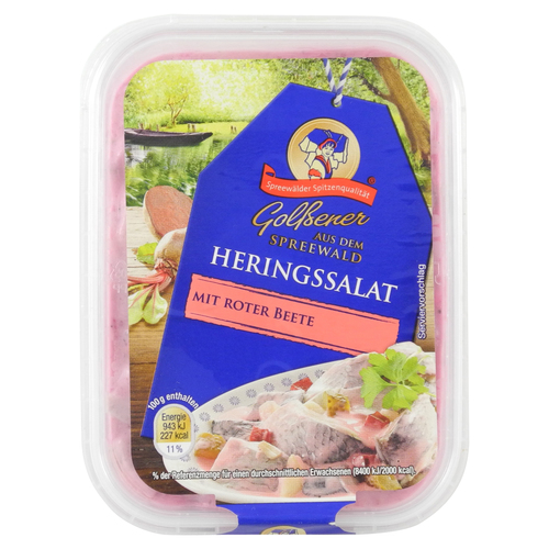 Heringssalat mit roter Beete von Gol�ener (200 g)