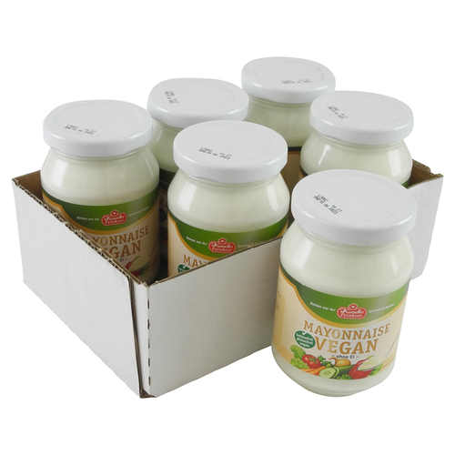 Vegane Mayonnaise von Kunella Feinkost - 6er Pack (6 Gl�ser � 250 ml)