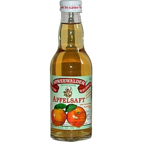 Apfelsaft von der Spreewaldmosterei (0,2 l)