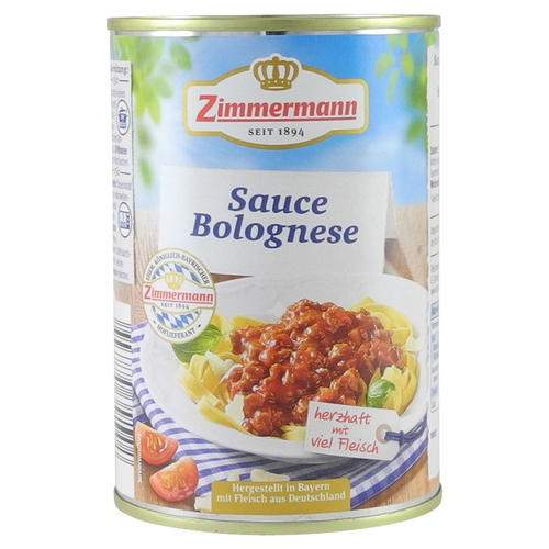 Sauce Bolognese von Zimmermann (400 ml)
