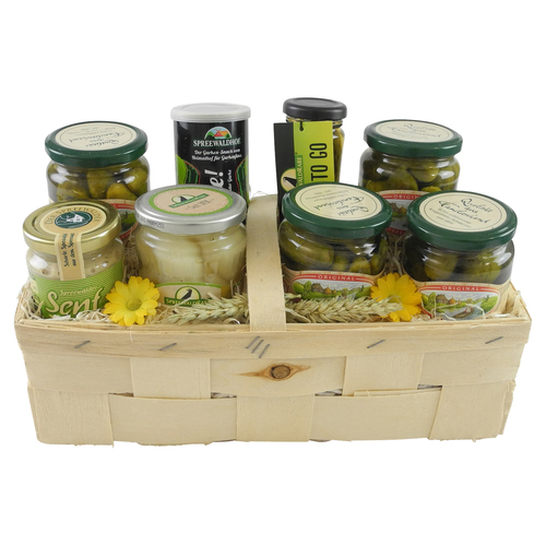 Pr�sentkorb Spreew�lder Gurkenkorb