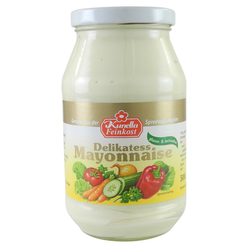Delikatess Mayonnaise von Kunella Feinkost (500 ml)