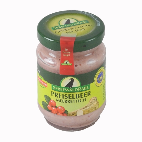 Preiselbeer Meerrettich von Spreewald-Rabe (100 g)