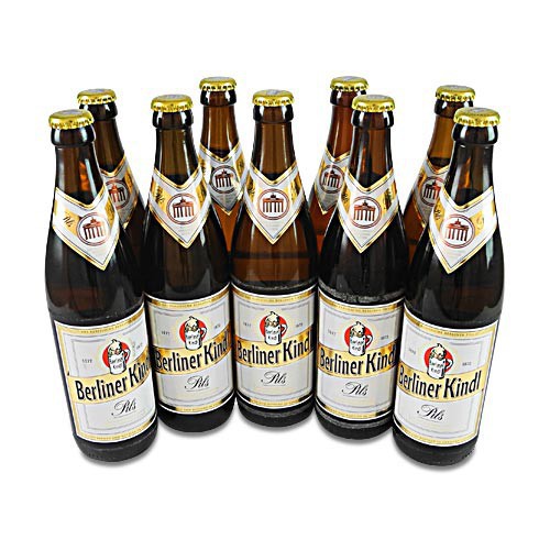 Berliner Kindl Jubil�ums Pils (9 Flaschen � 0,5 l / 4,8 % vol.)