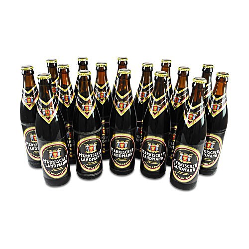M�rkischer Landmann Schwarzbier (16 Flaschen � 0,5 l / 4,9 % vol.)