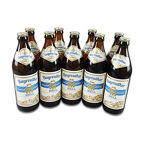 Bayreuther Hell (9 Flaschen � 0,5 l / 4,8 % vol.)