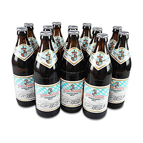 Tegernseer Hell (helles Vollbier / 12 Flaschen � 0,5 l / 4,8% vol.)