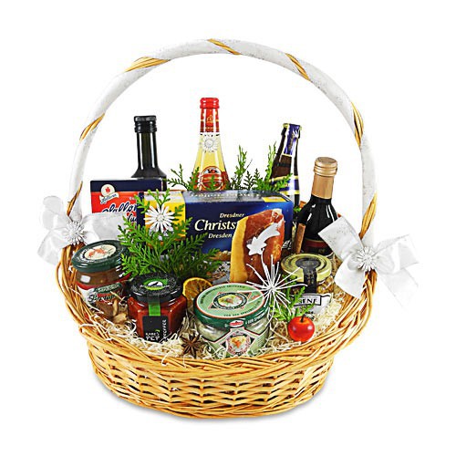 Geschenkkorb Weihnachtsschlemmerkorb