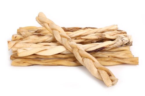 Pferdehaut Twister geflochtene Kaustangen