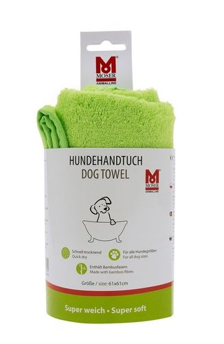 Moser Hundehandtuch Bambus, gr�n