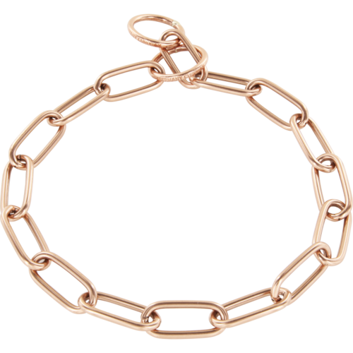 Edelstahl Halskette Curogan Kettenhalsband 4mm lange Glieder