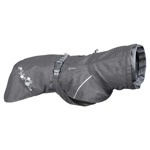 Hurtta Regenmantel Monsoon Coat II Eco blackberry, 60 cm