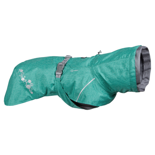Hurtta Regenmantel Monsoon Coat II Eco peacock, 50 cm