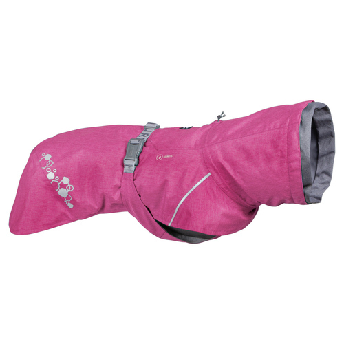 Hurtta Regenmantel Monsoon Coat II Eco ruby, 45 cm