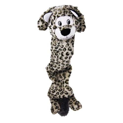 KONG Jumbo Stretchezz Schneeleopard