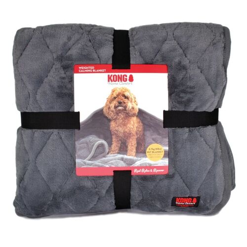 KONG Home Comfort Weighted Calming Blanket 148 x 135 cm