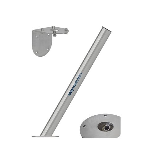 Lanzenk�cher easywash365+ mit Bodenanschluss D=20mm, Rohrl�nge 730mm, Edelstahl