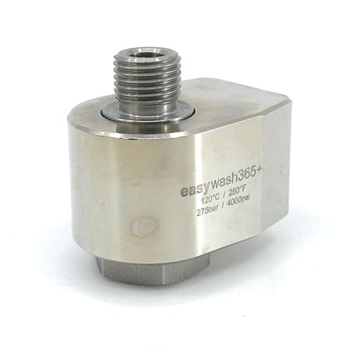 easywash365+ Winkeldrehgelenk, A=3/8 IG NPT, E=1/4 AG, passend easywash365+ Deckenkreisel