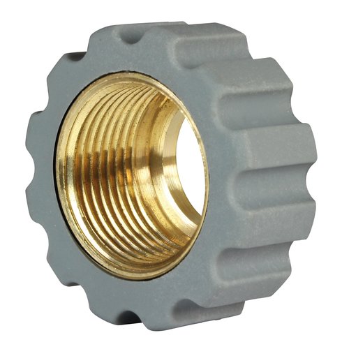 �berwurfmutter 21x1,5 16,4 mm Grau schmal