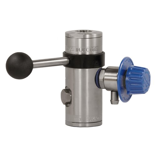 easyfoam365+ Bypass Injektor ST-167 mit Dosierventil, ohne Druckluftmodul, E/A= 1/2 IG, D=1.2 mm, max. 350 bar, max. 100-C, Edelstahl