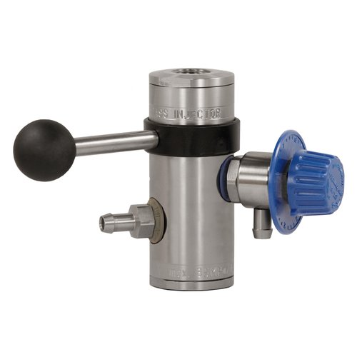easyfoam365+ Bypass Injektor ST-168 mit Druckluftmodul, E/A= 1/2 IG, max. 350 bar, max. 100-C, Edelstahl