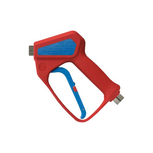 HD-Pistole ST-2720 rot Edelstahl, LTF, E=3/8 IG, A=1/4 IG, max. 125 bar, max. 150-C, max. 80 L/min
