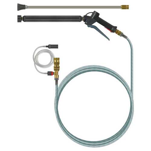 ND-Injektor;Schlauch 10 M.;Lanze 1,2 M.