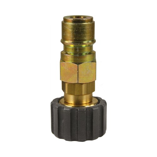 Stecknippel R+M, DN=10mm, E=M22 berwurf, max. 250bar, max. 150-C, Stahl verz.