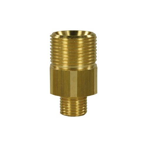 Gegennippel M22 AG auf 3/8 AG, max. 400bar, Messing, Langausf�hrung