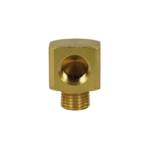 Winkel-Block 1/4 IG-AG, max. 250bar, Messing