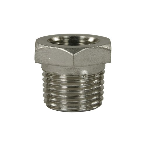 Reduziernippel 1/8 IG - 3/8 AG, max. 500bar, Edelstahl