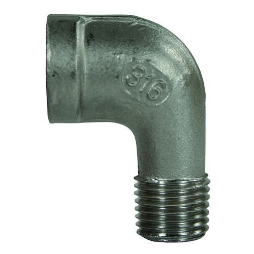 Winkel 1/2 IG-AG, max. 150bar, Edelstahl