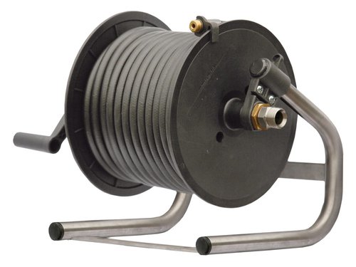 Schlauchaufroller ST-71 mit Rohrreinigungsschlauch 15m, Eingang M22 Aussengewinde, Ausgang M22 Aussengewinde, max. 300 bar, max. 100-C