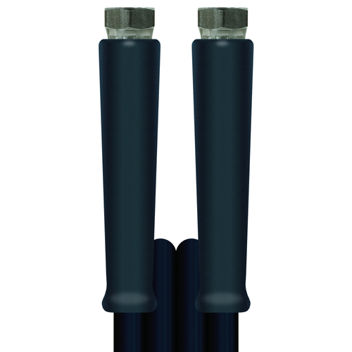 5m HD-Schlauch 1SN, DN12, schwarz, 1/2 Zoll Innengewinde auf 1/2 Zoll Innengewinde, max. 150-C, max. 180bar